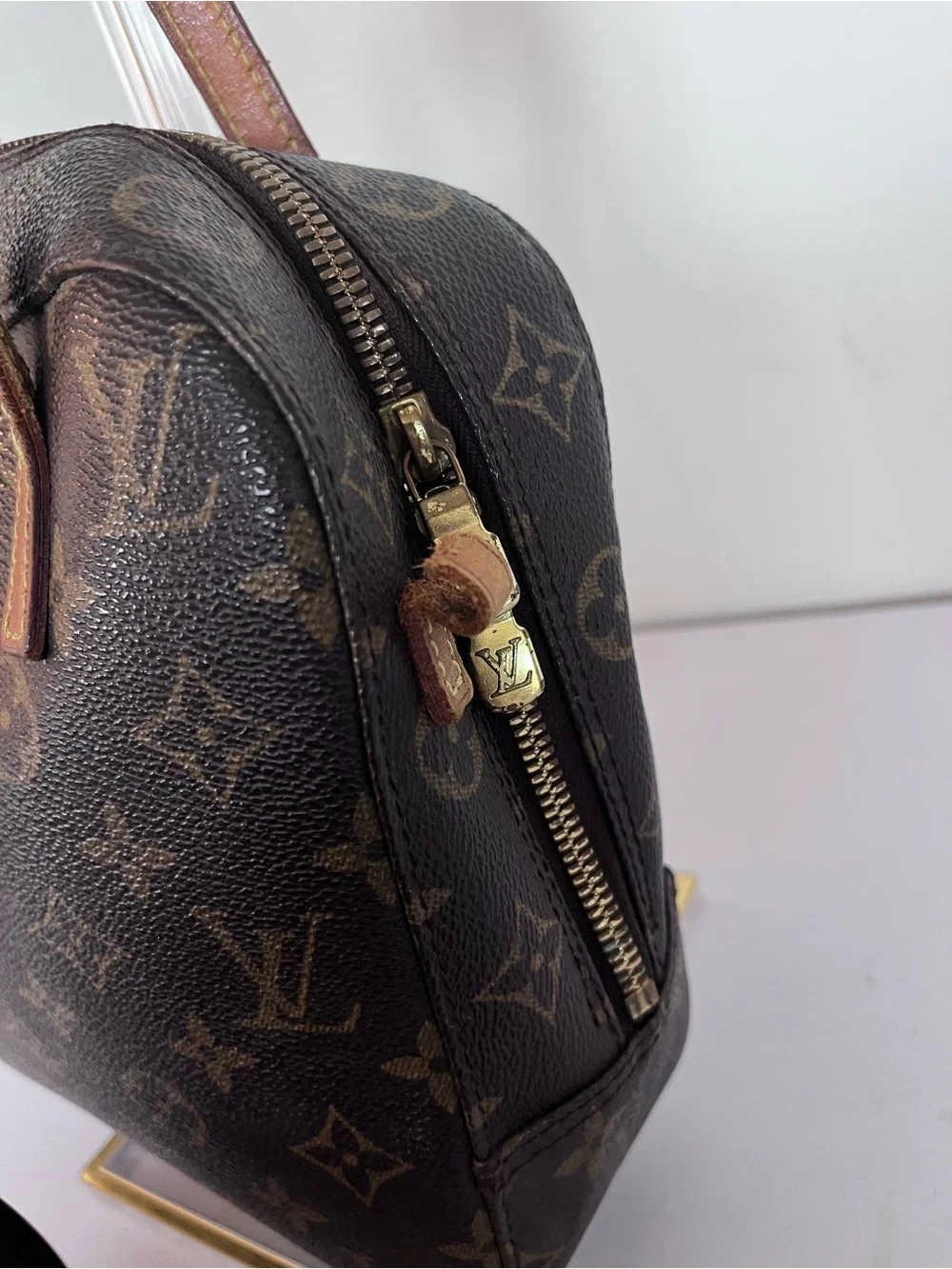 LOUIS VUITTON SPONTINI MONOGRAM HANDBAG